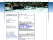 Tablet Screenshot of pelles-fiske.se